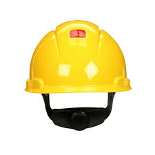 3M SecureFit™ H-702SFR-UV – Smart Yellow Hard Hat with UVicator™ Sensor and Pressure Diffusion Technology for All-Day Comfort and Safety