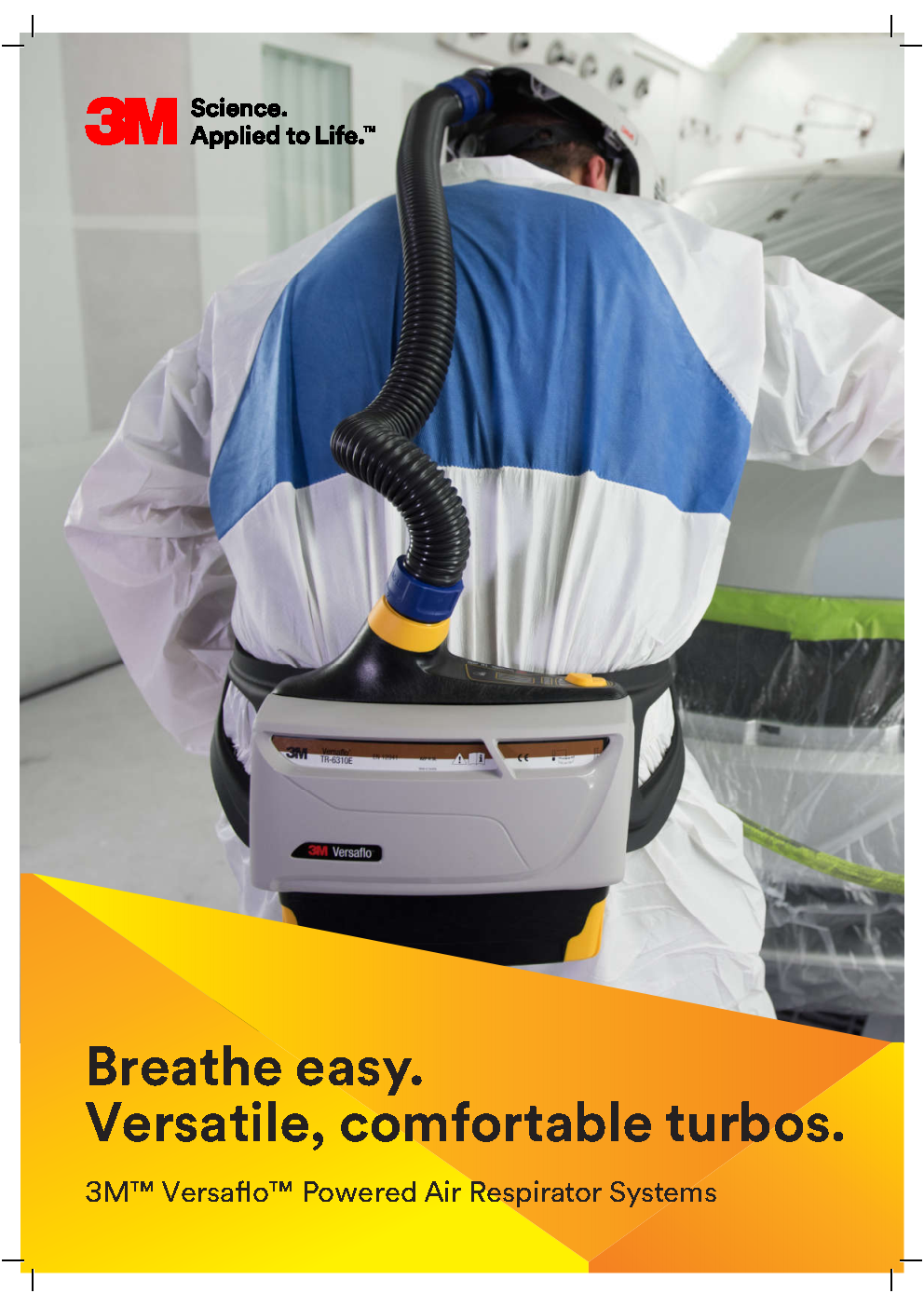 3M™ Versaflo™ Intrinsically Safe Powered Air Turbo Starter Kit, TR-819E - Ultimate respiratory protection for explosive environments - Image 2
