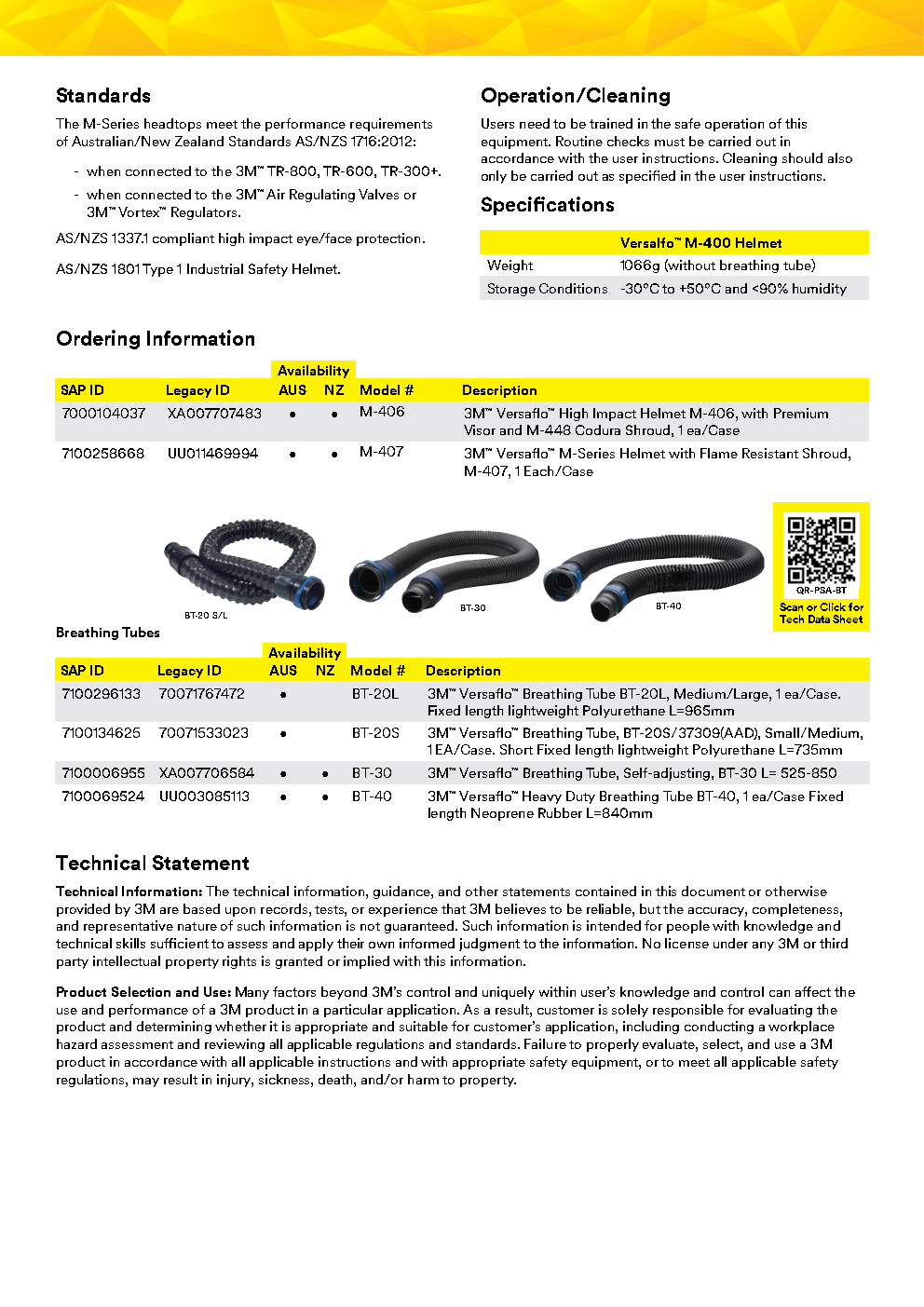 3M™ Versaflo™ Helmet with Flame Resistant Shroud, M-407: Heavy-duty head, eye, and respiratory protection with flame-resistant coverage - built for extreme industrial environments. - Image 7