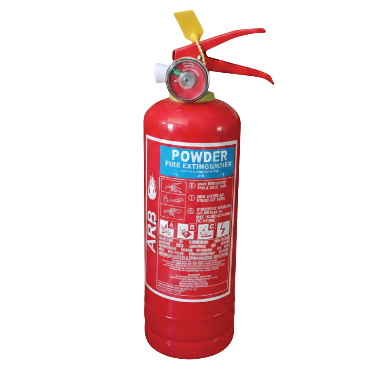 ABC Fire Extinguisher 1KG Dry Chemical Powder