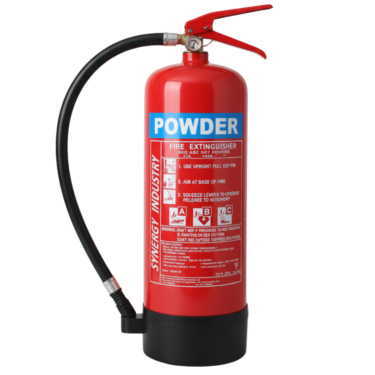 ABC Fire Extinguisher 6KG Dry Chemical Powder – BS EN3 Certified