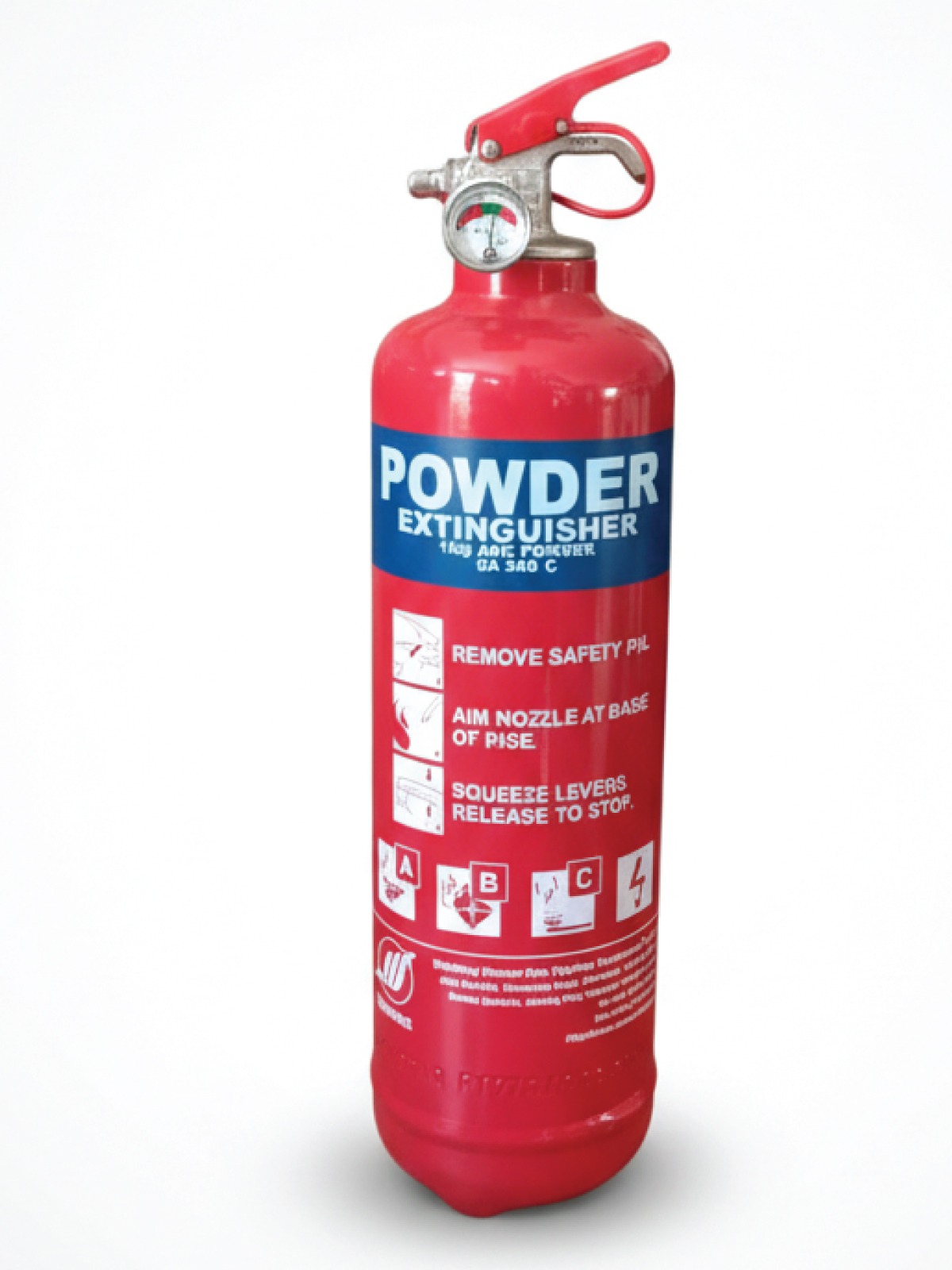 ABC Dry Chemical Powder 1 kg - BS EN3 Certified