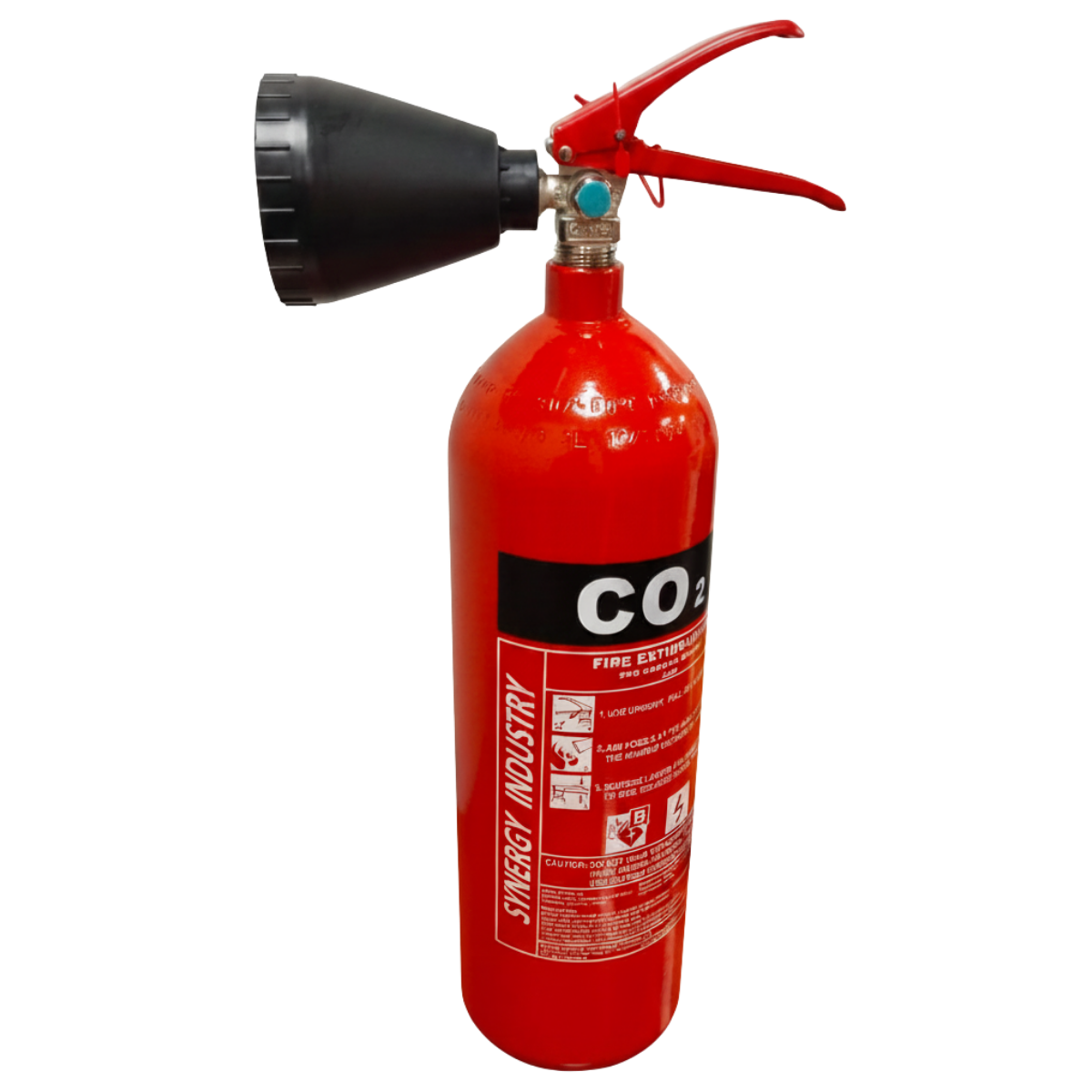 Carbon Dioxide Fire Extinguisher 2KG - BS EN3 Certified
