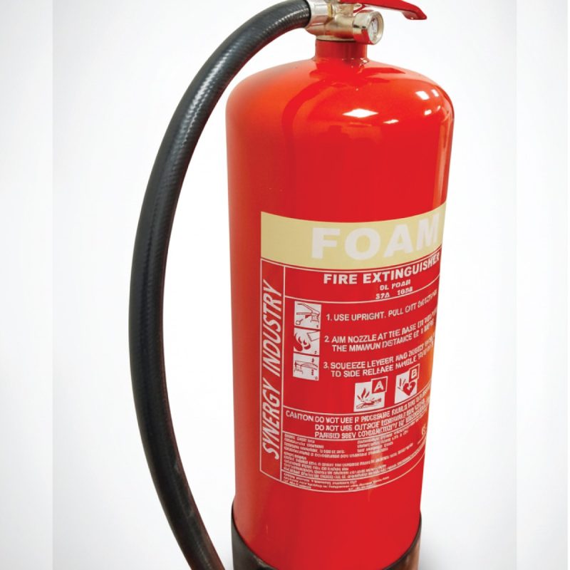Foam Fire Extinguisher 09 Ltr - BS EN3 Certified