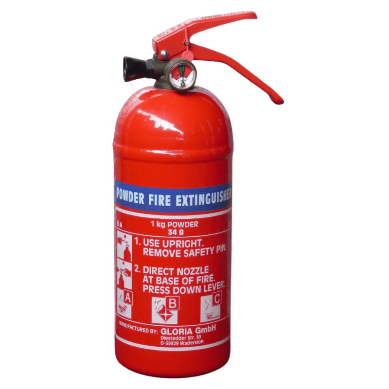 Gloria 1KG ABC dry chemical powder fire extinguisher