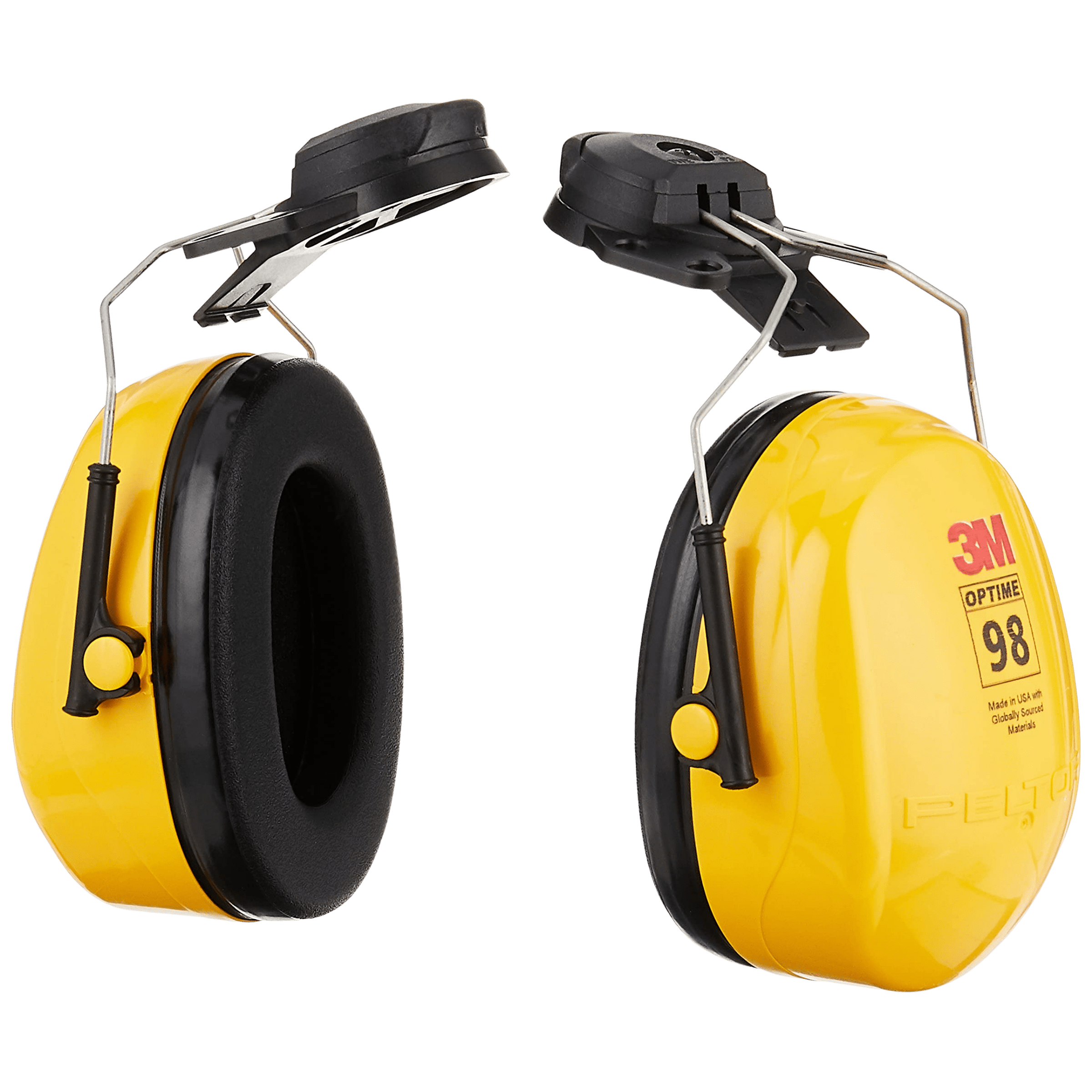 3M™ Peltor™ Optime™ 98 Cap-Mount Earmuffs, Hearing Conservation H9P3E