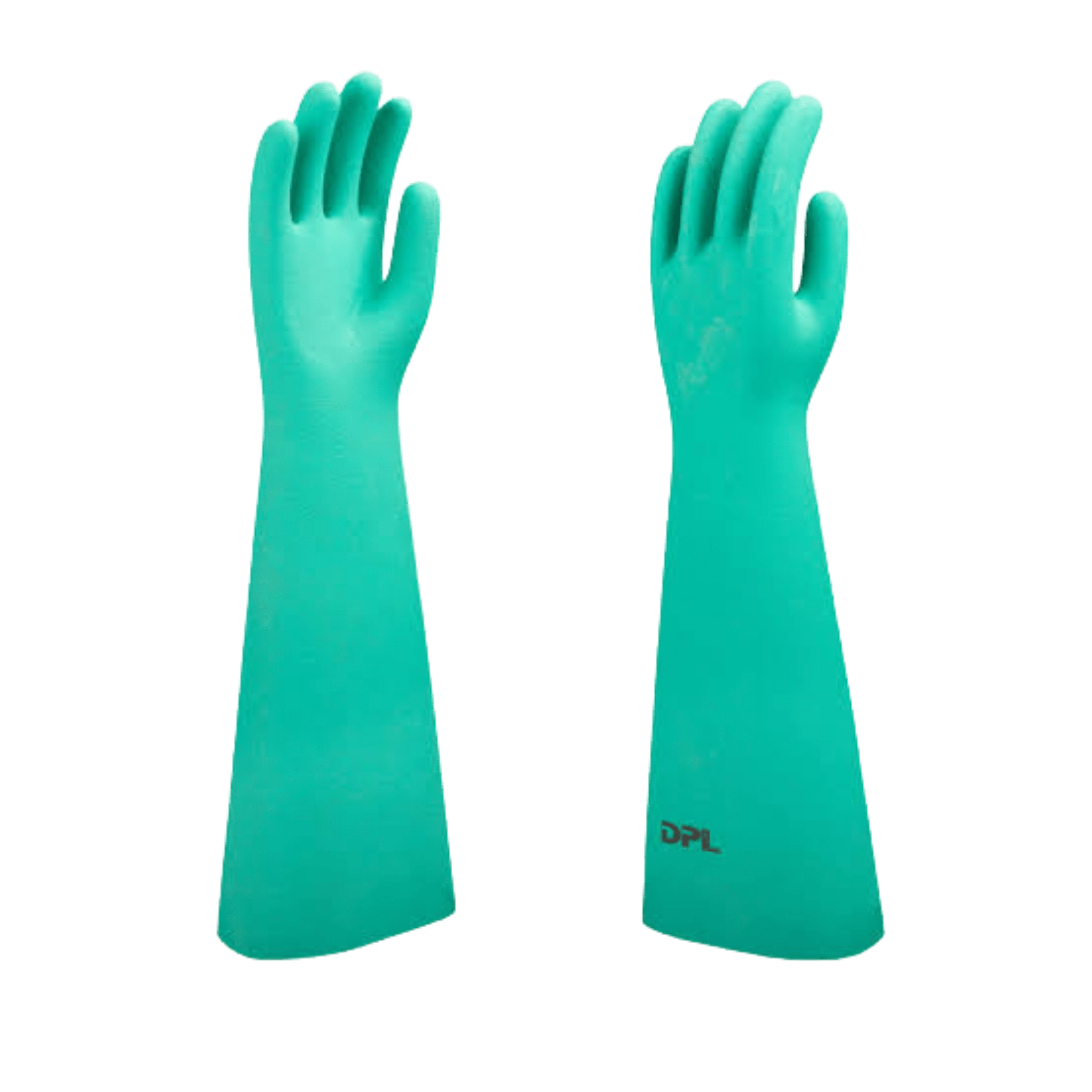 Interface green chemical resistant nitrile gloves
