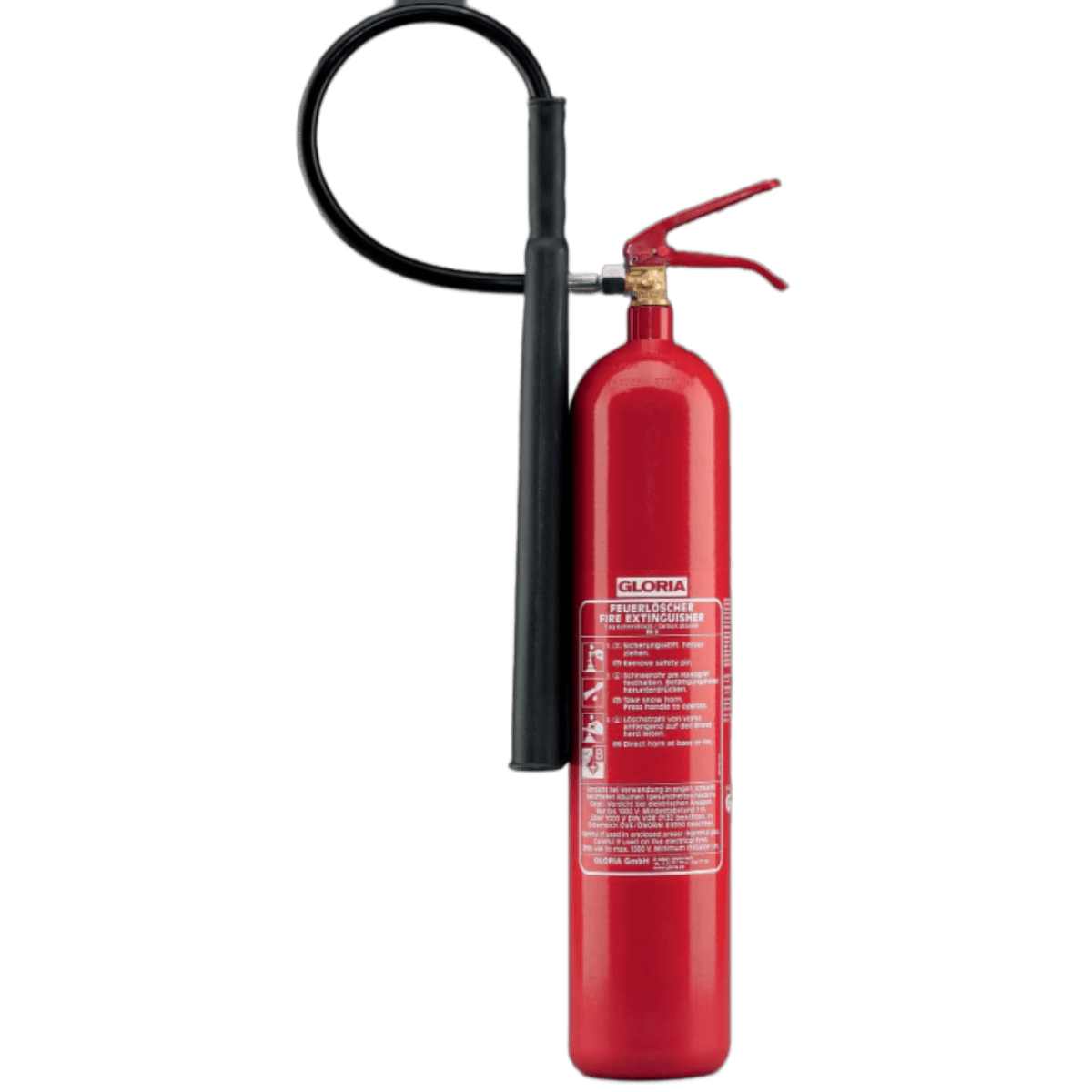 Gloria 5kg CO2 Fire Extinguisher (Carbon Dioxide)
