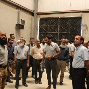 Launching of ARB Fire Pumps with sir Fawad Barry