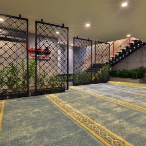 Masjid Area in Haseen Habib Trading Pvt Ltd Building